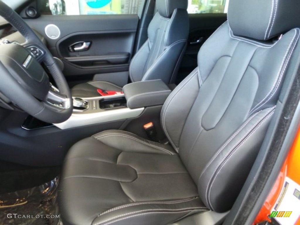 Dynamic Ebony Interior 2015 Land Rover Range Rover Evoque Dynamic Photo #102626103