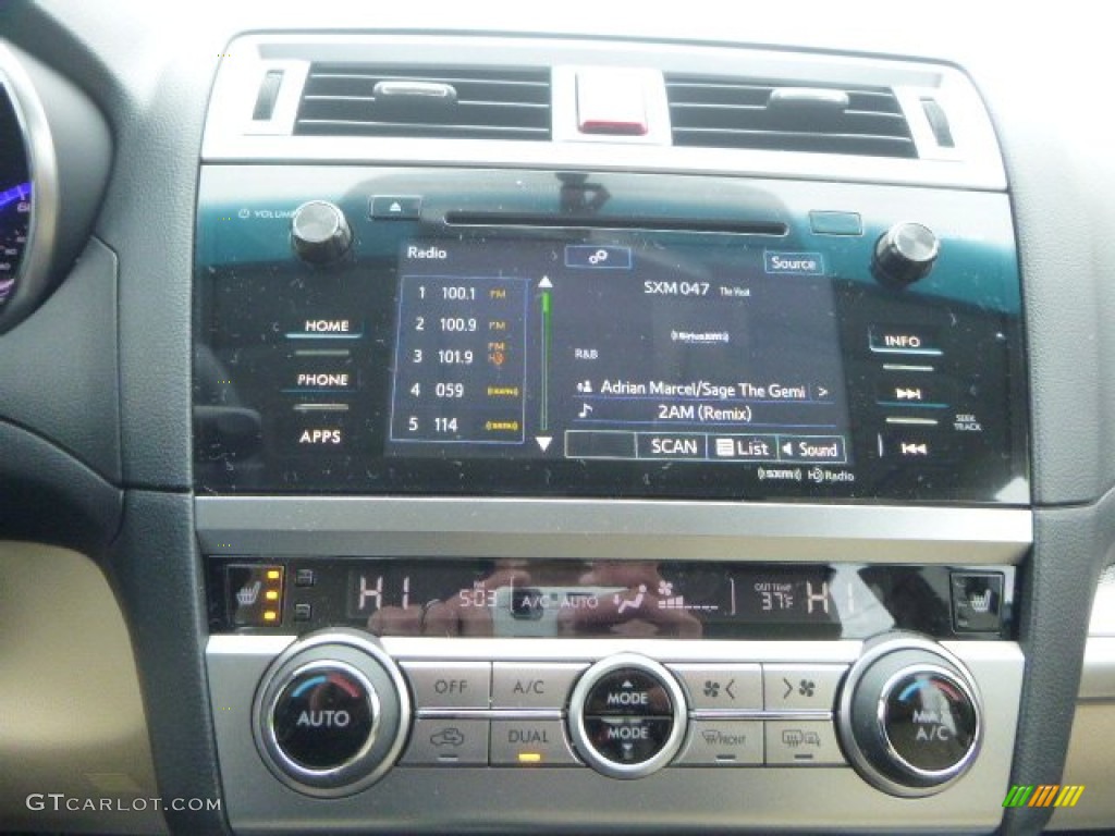2015 Legacy 2.5i Premium - Twilight Blue Metallic / Warm Ivory photo #18