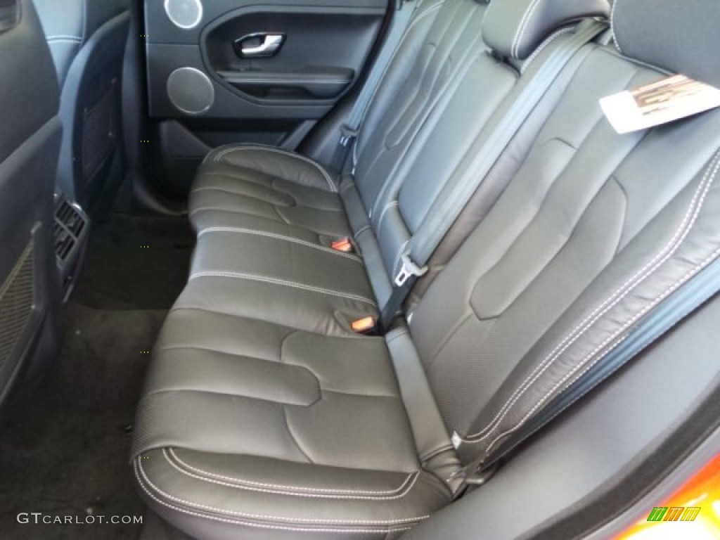 Dynamic Ebony Interior 2015 Land Rover Range Rover Evoque Dynamic Photo #102626368