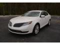 White Platinum Metallic Tri-coat 2014 Lincoln MKS EcoBoost AWD