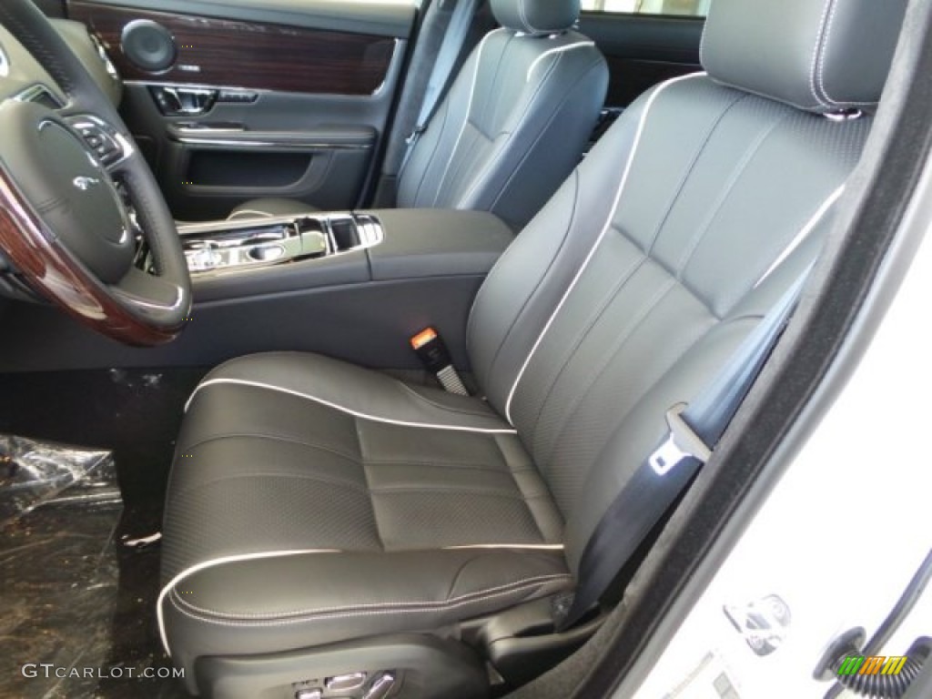 2015 Jaguar XJ XJL Portfolio Front Seat Photo #102627376