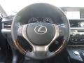 2013 Lexus ES Black Interior Steering Wheel Photo