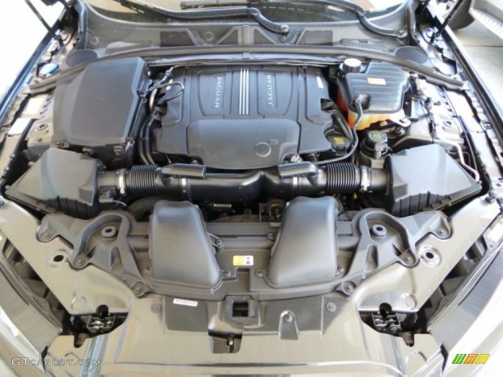 2015 Jaguar XF 3.0 3.0 Liter Supercharged DOHC 24-Valve V6 Engine Photo #102629656
