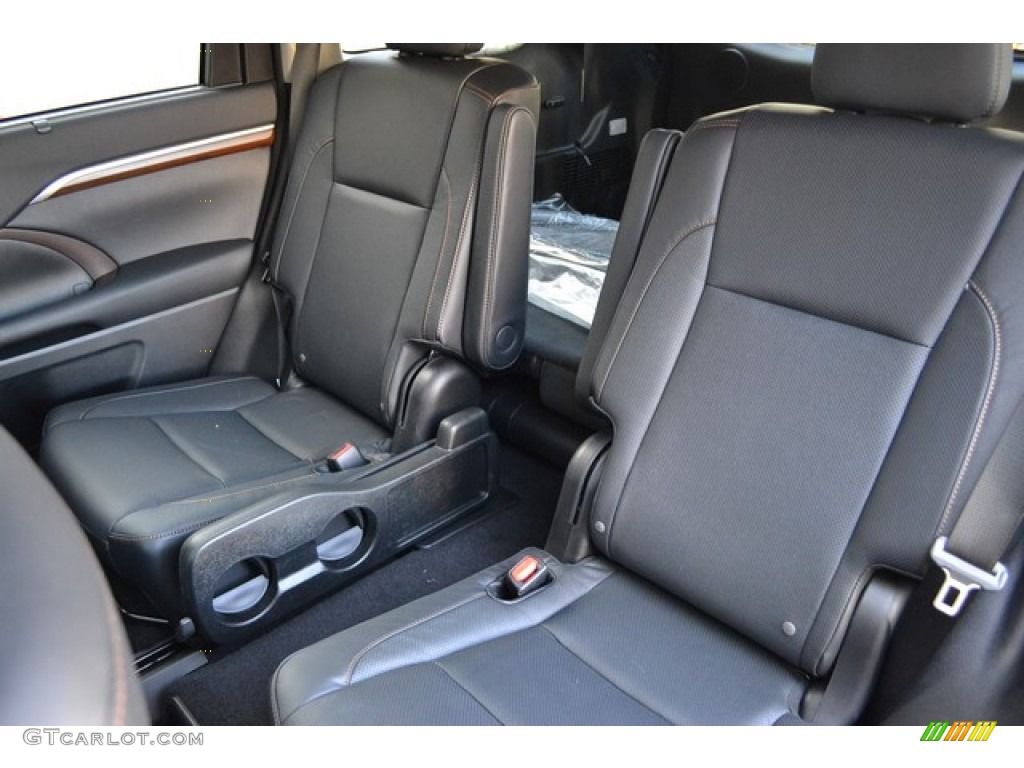 2015 Toyota Highlander Hybrid Limited AWD Rear Seat Photo #102629812
