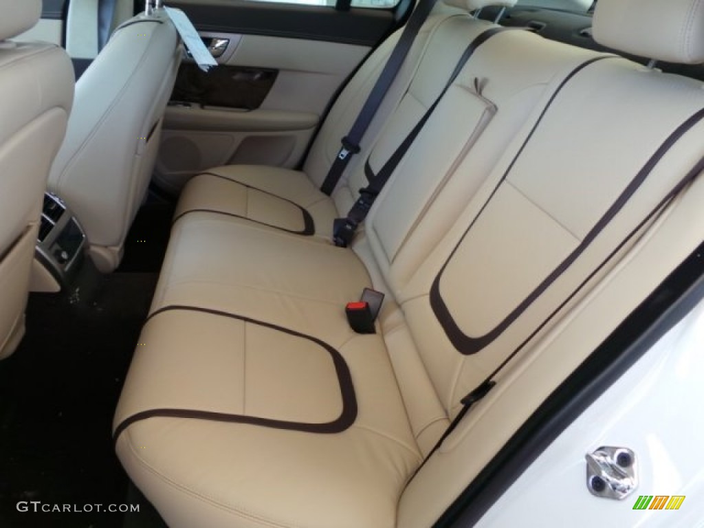 2015 Jaguar XF 3.0 Rear Seat Photo #102630064
