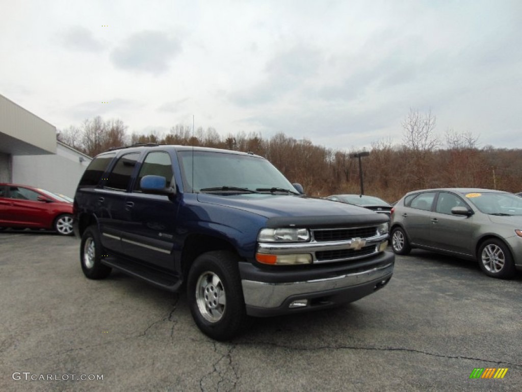 2003 Tahoe LT 4x4 - Indigo Blue Metallic / Tan/Neutral photo #24