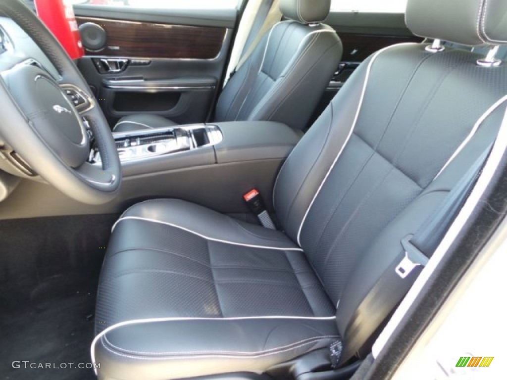 2014 Jaguar XJ XJL Portfolio Front Seat Photo #102630769
