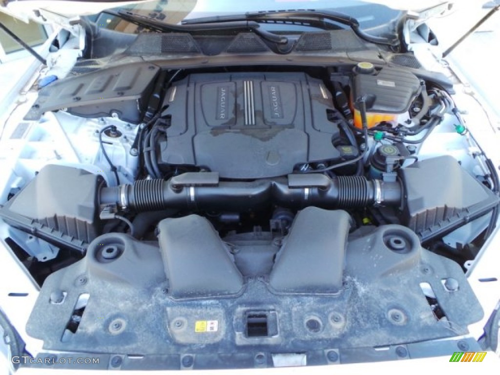 2014 Jaguar XJ XJL Portfolio 3.0 Liter DI Supercharged DOHC 24-Valve VVT V6 Engine Photo #102630937