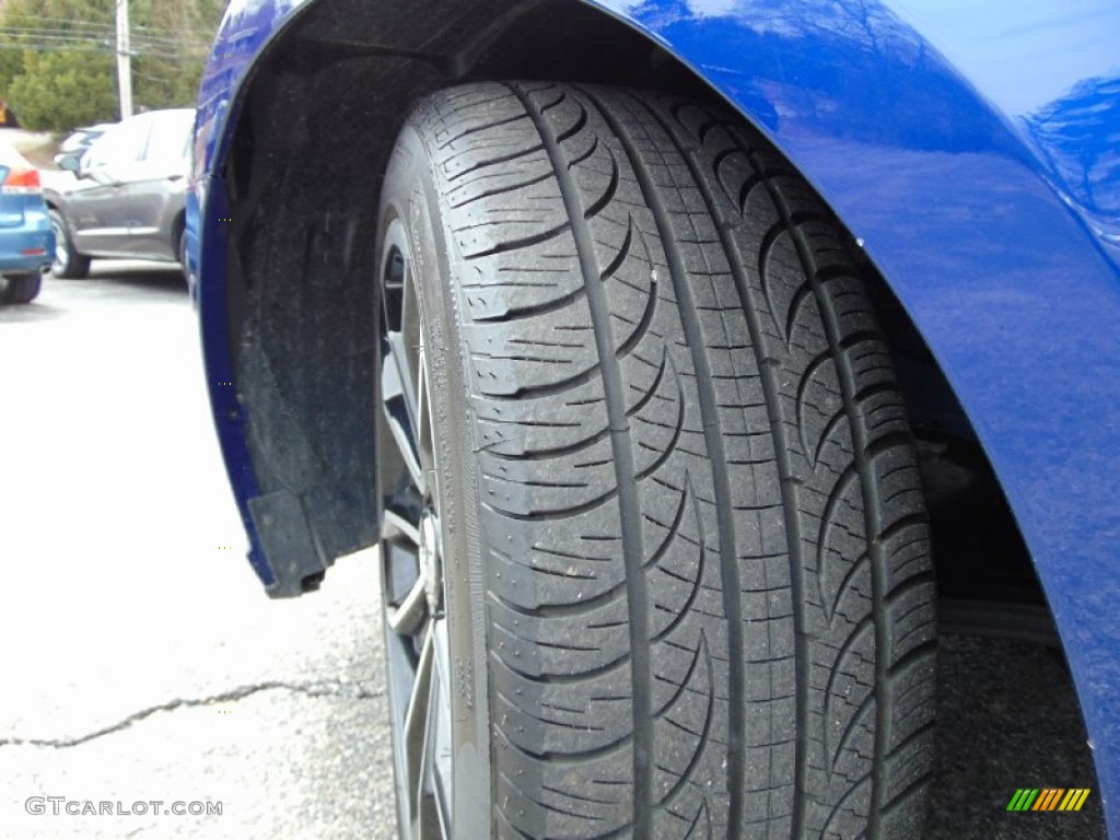 2014 Mustang GT Premium Coupe - Deep Impact Blue / Charcoal Black photo #14
