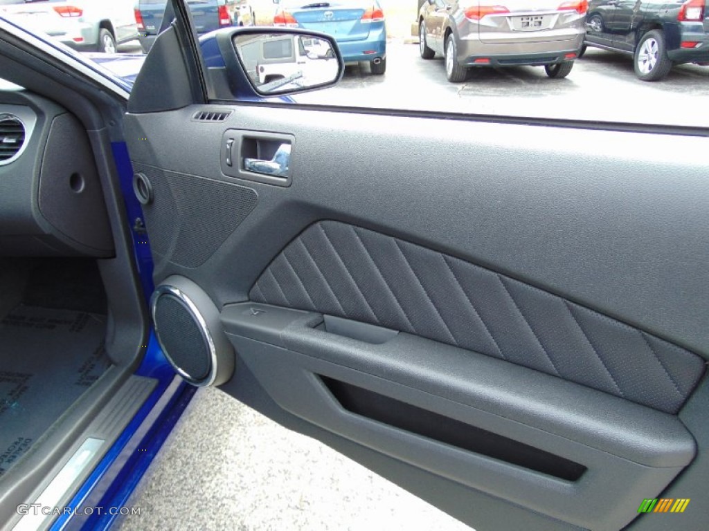 2014 Mustang GT Premium Coupe - Deep Impact Blue / Charcoal Black photo #19