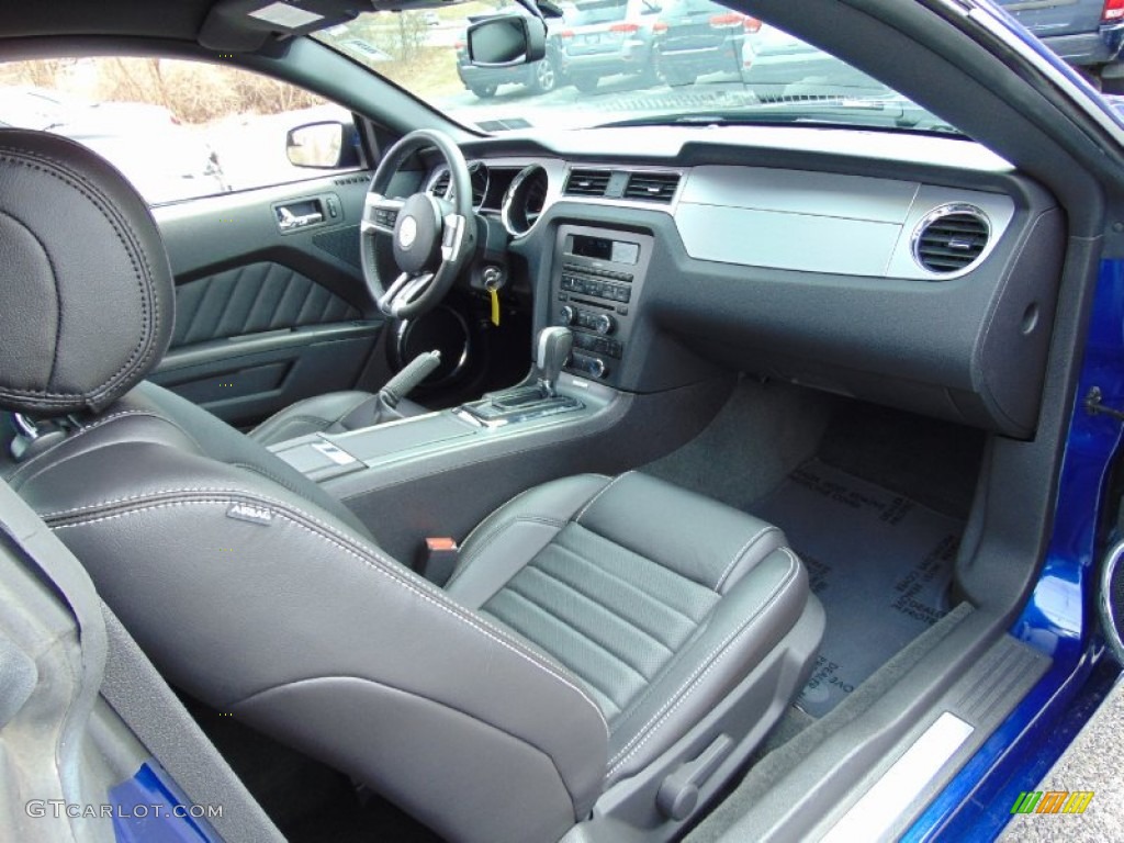 2014 Mustang GT Premium Coupe - Deep Impact Blue / Charcoal Black photo #20