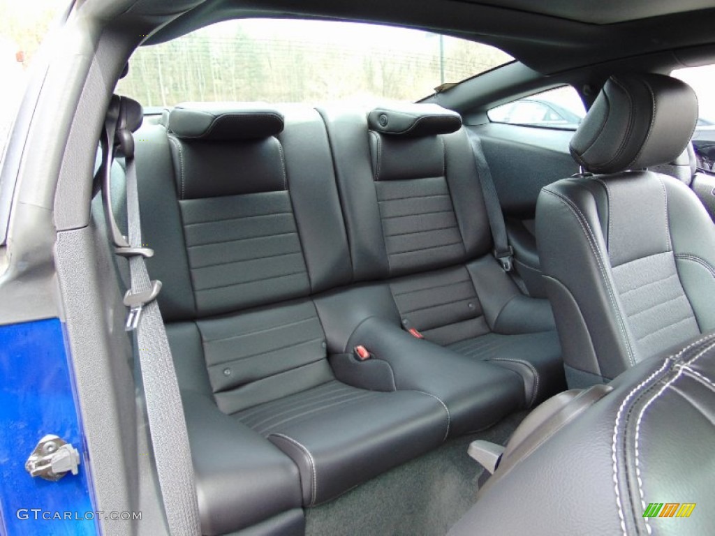 2014 Mustang GT Premium Coupe - Deep Impact Blue / Charcoal Black photo #22