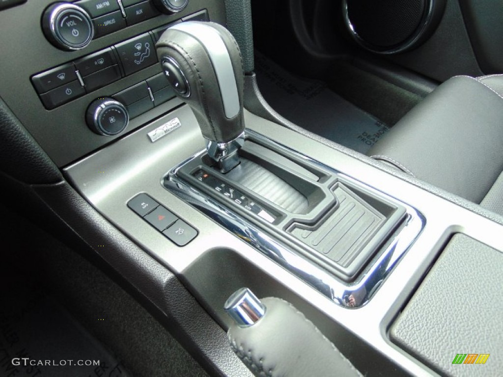 2014 Mustang GT Premium Coupe - Deep Impact Blue / Charcoal Black photo #25