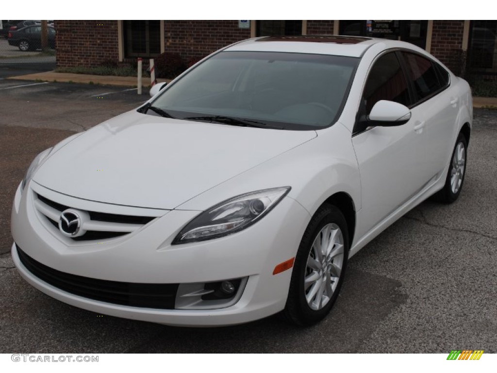 2011 MAZDA6 i Touring Sedan - Techno White Pearl / Black photo #1