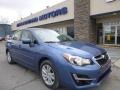 Quartz Blue Pearl 2015 Subaru Impreza 2.0i Premium 4 Door