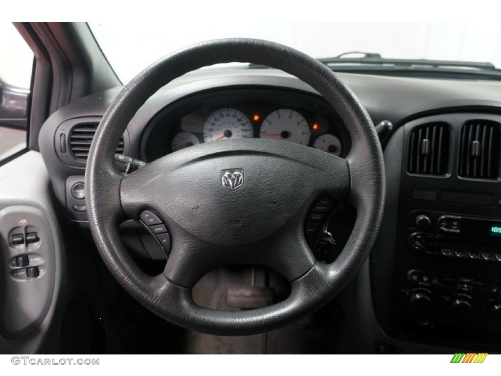 2005 Grand Caravan SE - Butane Blue Pearl / Medium Slate Gray photo #24