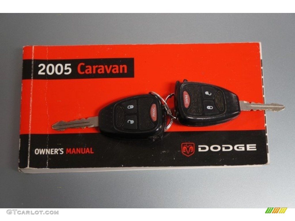 2005 Grand Caravan SE - Butane Blue Pearl / Medium Slate Gray photo #31