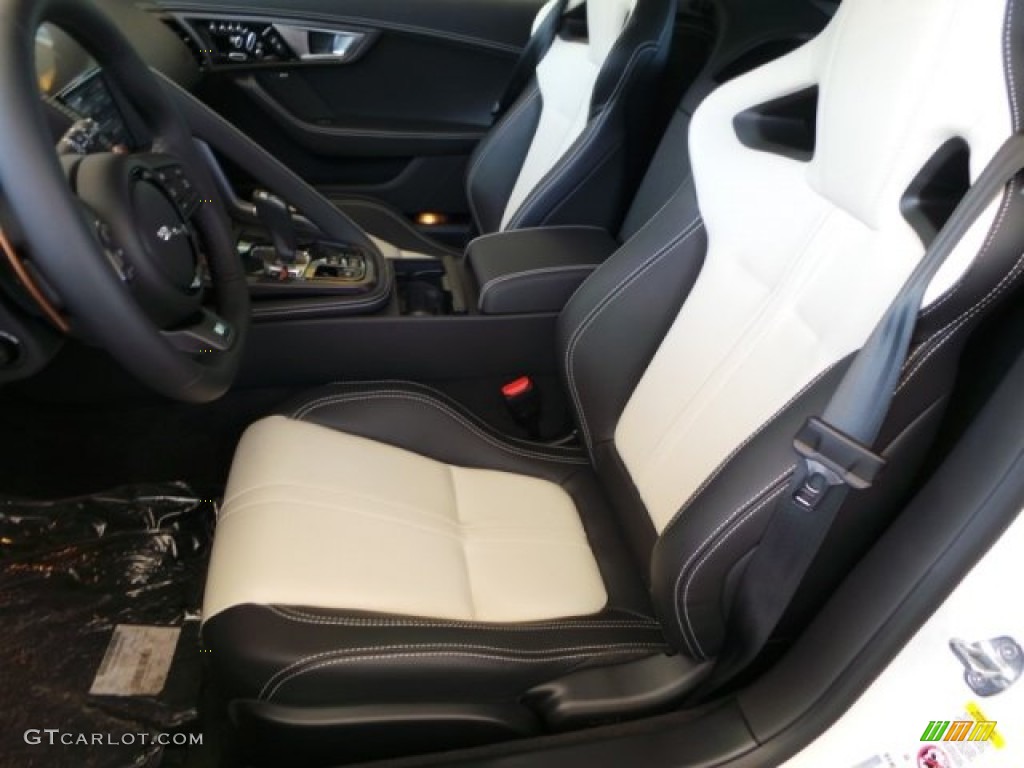 2015 Jaguar F-TYPE R Coupe Front Seat Photo #102635857