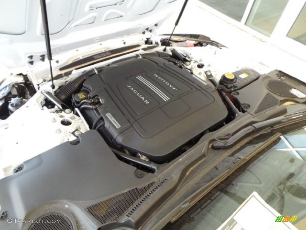 2015 Jaguar F-TYPE R Coupe Engine Photos