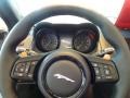 2015 Jaguar F-TYPE Red Interior Steering Wheel Photo