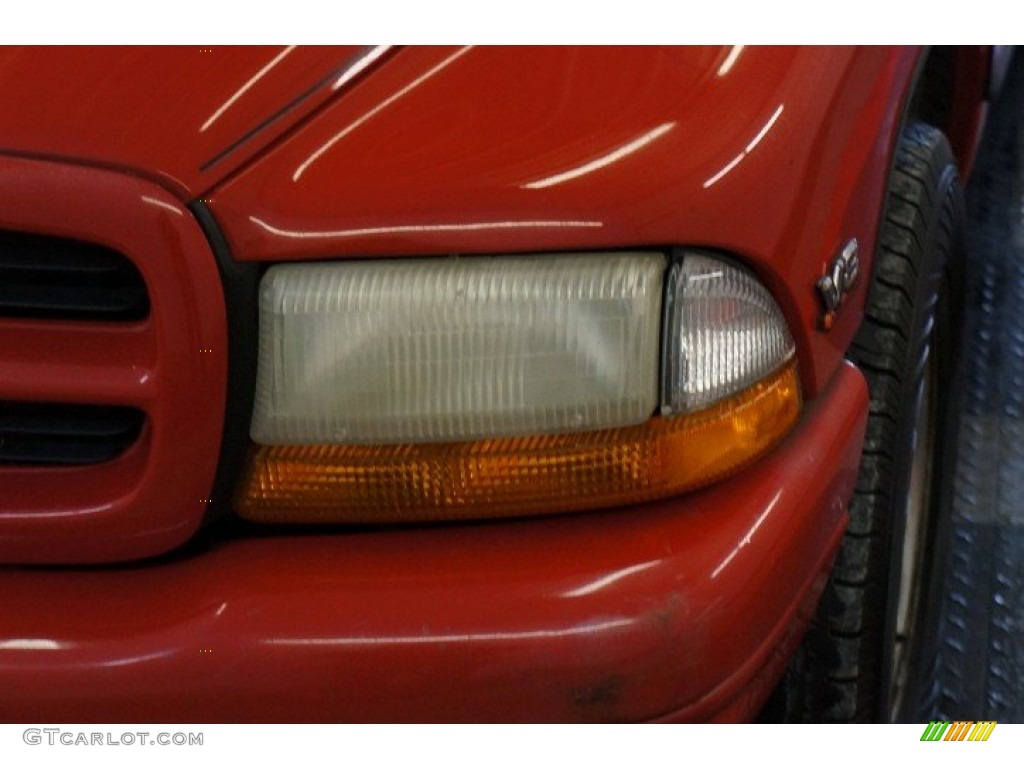 1998 Durango SLT 4x4 - Flame Red / Gray photo #38