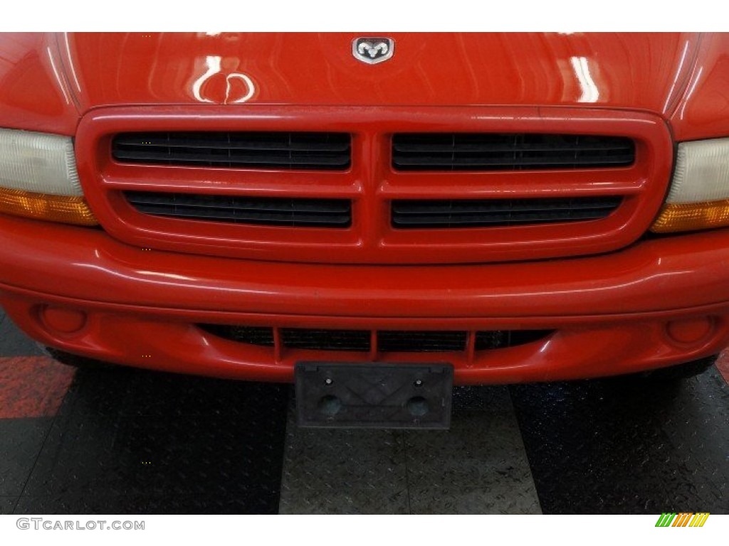 1998 Durango SLT 4x4 - Flame Red / Gray photo #44