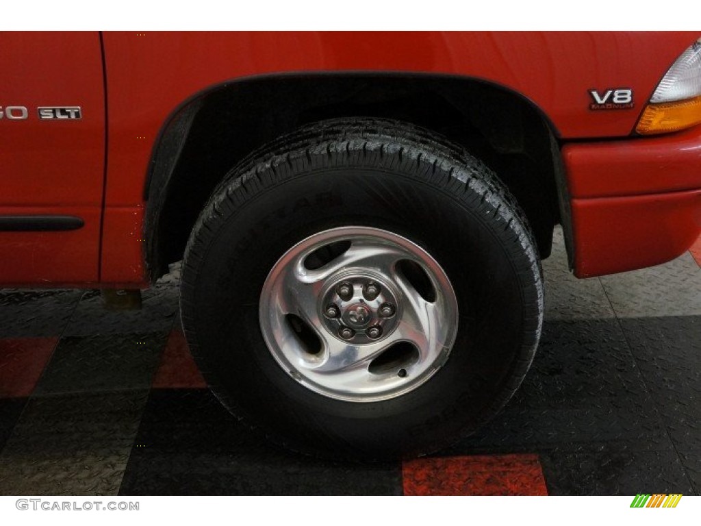 1998 Durango SLT 4x4 - Flame Red / Gray photo #48