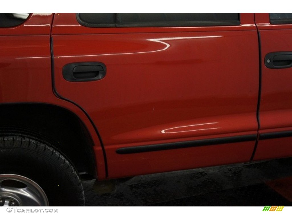 1998 Durango SLT 4x4 - Flame Red / Gray photo #53