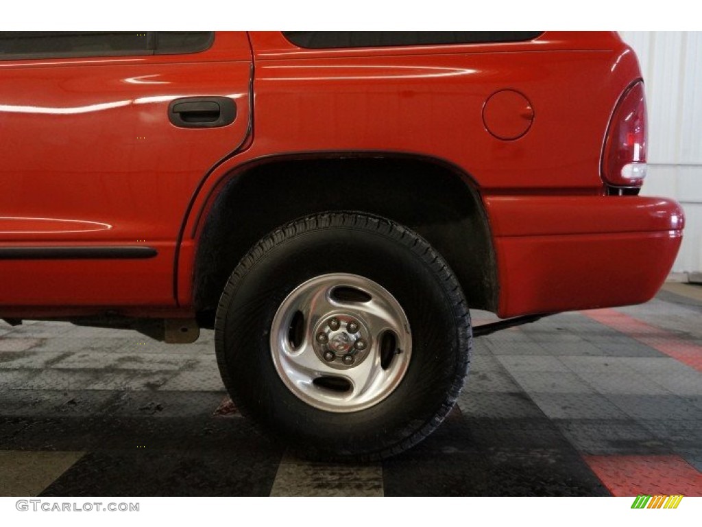 1998 Durango SLT 4x4 - Flame Red / Gray photo #62