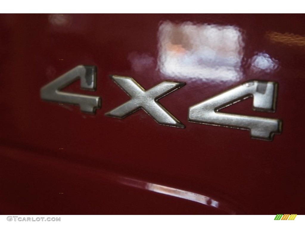 1998 Durango SLT 4x4 - Flame Red / Gray photo #73