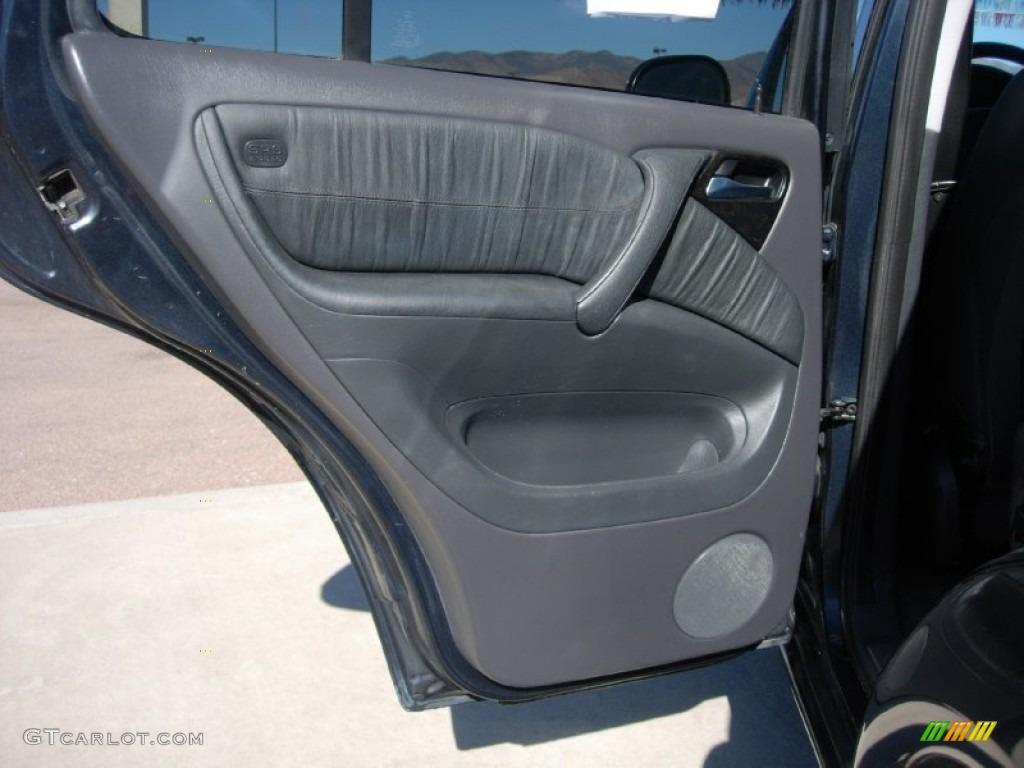 2001 ML 55 AMG 4Matic - Azure Blue Metallic / Charcoal photo #12
