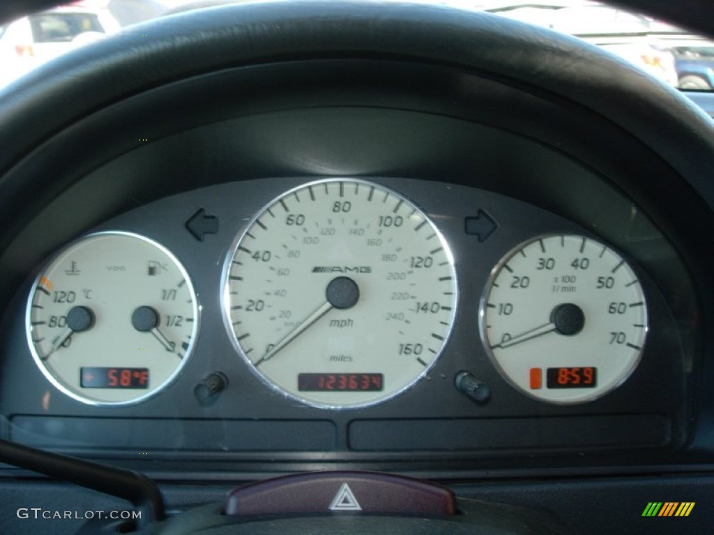 2001 ML 55 AMG 4Matic - Azure Blue Metallic / Charcoal photo #19