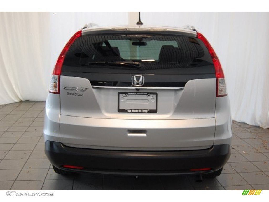 2012 CR-V EX-L - Alabaster Silver Metallic / Black photo #7