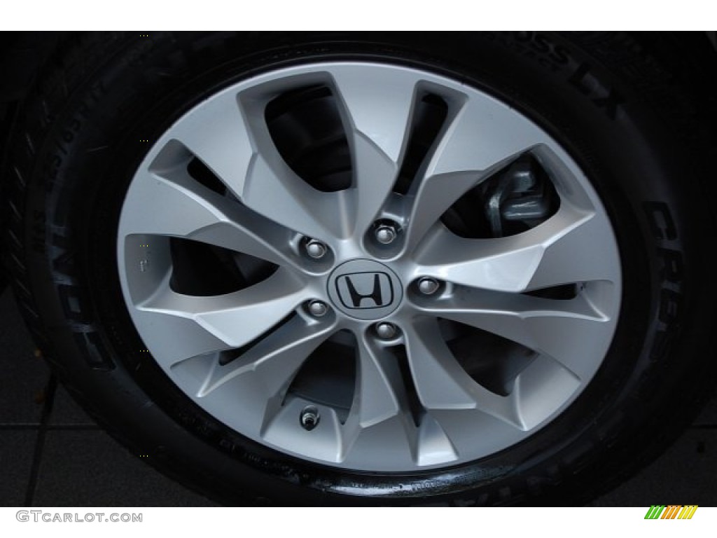 2012 CR-V EX-L - Alabaster Silver Metallic / Black photo #9