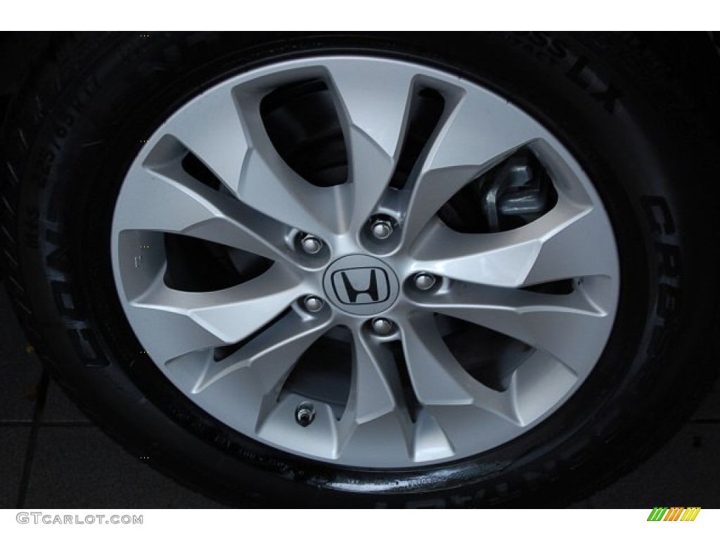 2012 CR-V EX-L - Alabaster Silver Metallic / Black photo #10