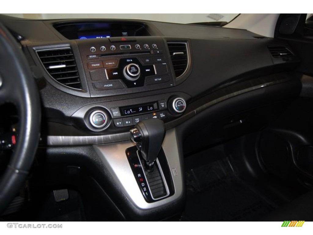 2012 CR-V EX-L - Alabaster Silver Metallic / Black photo #15