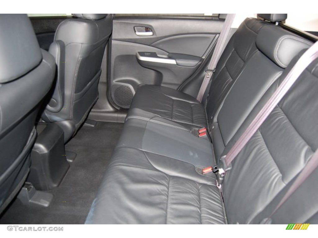 2012 CR-V EX-L - Alabaster Silver Metallic / Black photo #27