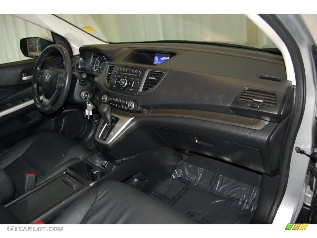 2012 CR-V EX-L - Alabaster Silver Metallic / Black photo #34