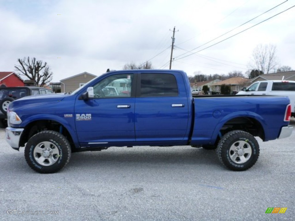 Blue Streak Pearl 2015 Ram 2500 Powerwagon Laramie Crew Cab 4x4 Exterior Photo #102638447