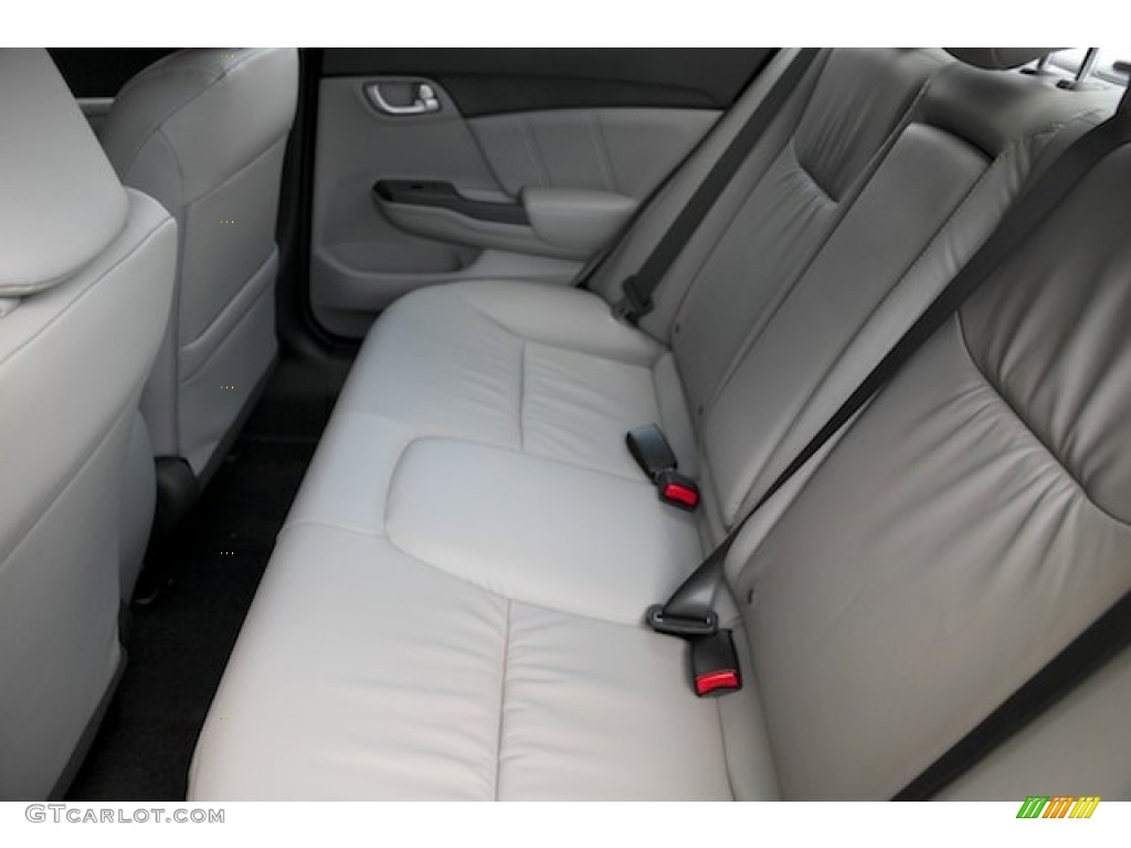 2015 Honda Civic EX-L Sedan Rear Seat Photo #102639380