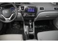 Gray 2015 Honda Civic EX-L Sedan Dashboard