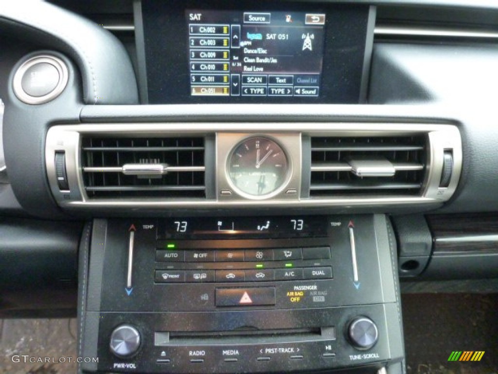 2014 IS 250 AWD - Starfire Pearl / Black photo #4