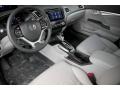 Gray 2015 Honda Civic EX-L Sedan Interior Color
