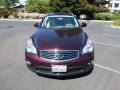 2011 Midnight Garnet Infiniti EX 35 Journey AWD  photo #9