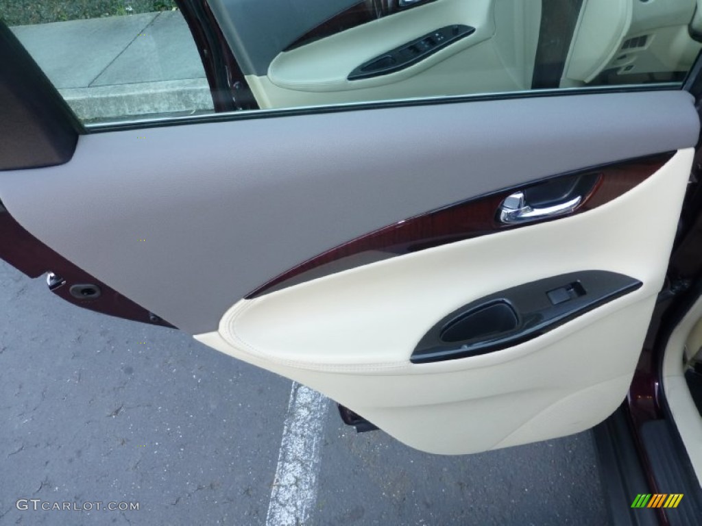 2011 Infiniti EX 35 Journey AWD Wheat Door Panel Photo #102641267