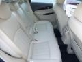 2011 Infiniti EX Wheat Interior Rear Seat Photo