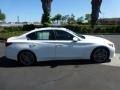  2014 Q 50S Hybrid Moonlight White