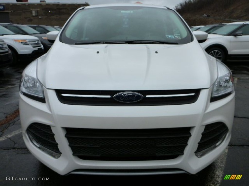 2015 Escape SE 4WD - White Platinum Metallic Tri-Coat / Charcoal Black photo #6