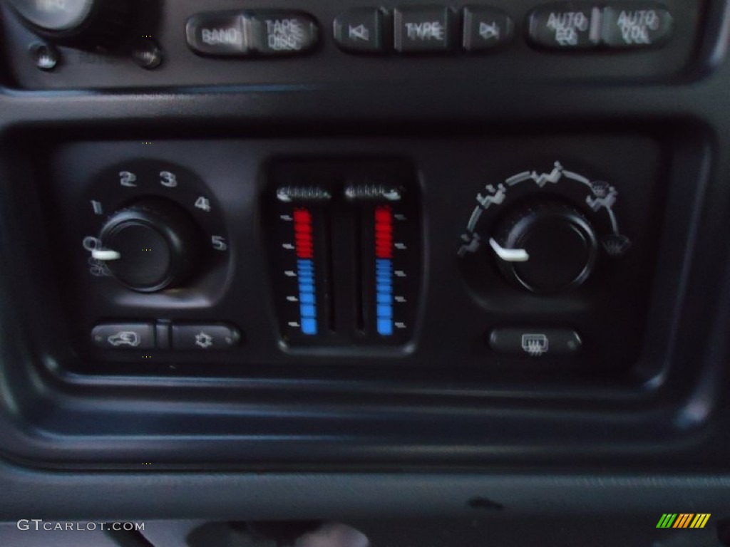 2005 Silverado 1500 Z71 Extended Cab 4x4 - Black / Medium Gray photo #16