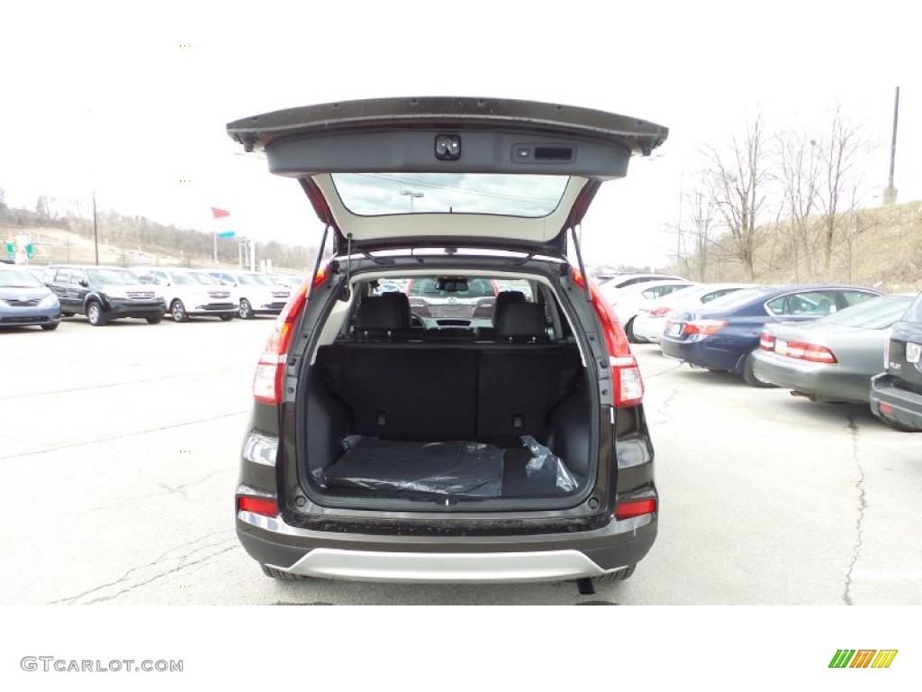 2015 CR-V Touring AWD - Kona Coffee Metallic / Black photo #13